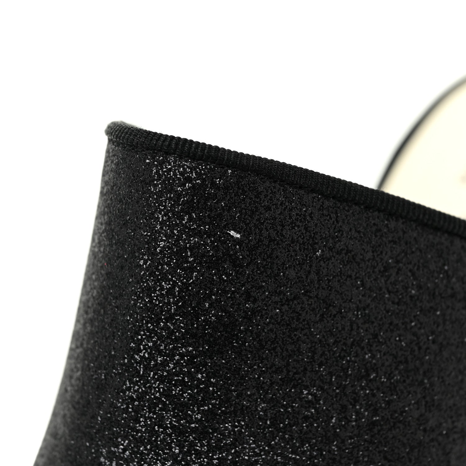 Chanel Fabric Cap Toe CC Mules 36.5 Black 11 of 13