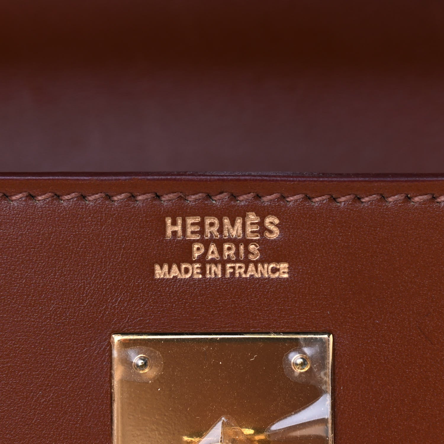 Hermes Box Kelly Sellier 32 Noisette 6 of 12