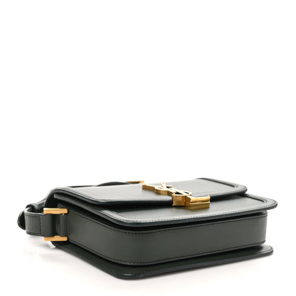 Saint Laurent Smooth Calfskin Small Solferino Satchel Green 4 of 11