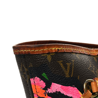 Louis Vuitton Monogram Roses Neverfull MM 13 of 13