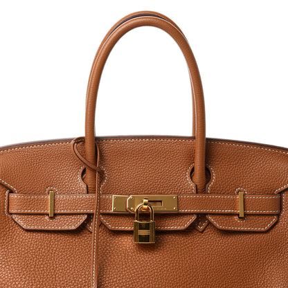 Hermes Togo Birkin 30 Gold 14 of 14