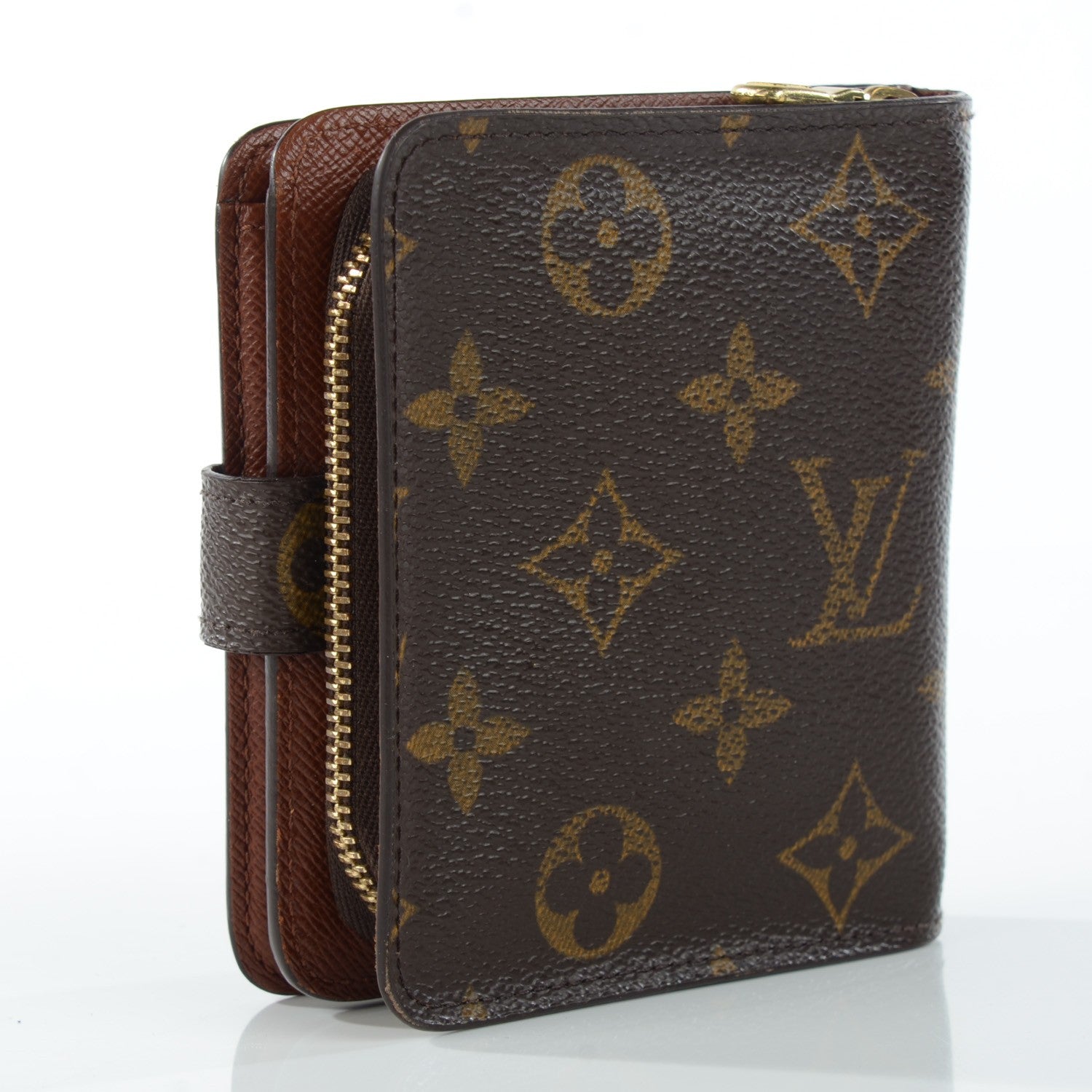 Louis Vuitton Monogram Compact Zipped Wallet 3 of 11