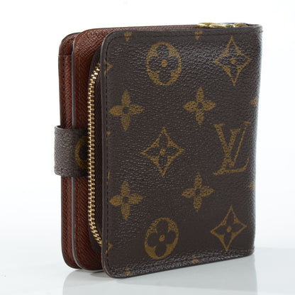 Louis Vuitton Monogram Compact Zipped Wallet 3 of 11