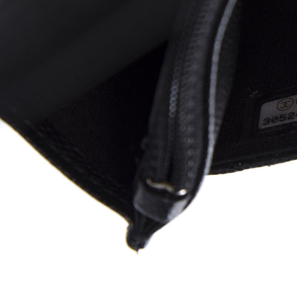 Chanel Caviar Quilted French New Wave Chain CC Wallet On Chain WOC Black 10 of 11