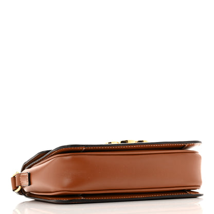 Celine Calfskin Triomphe Canvas Teen Triomphe Bag Tan 4 of 11