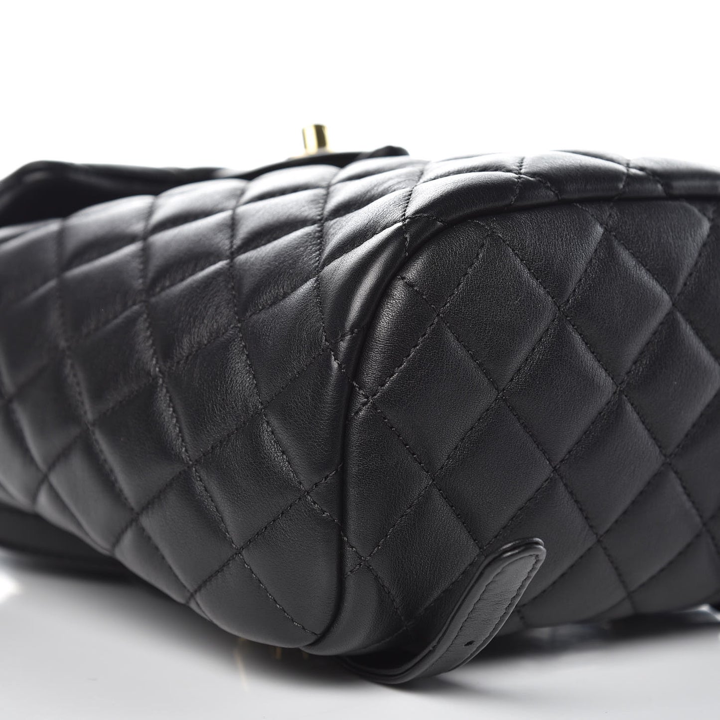 Calfskin Quilted Mini Urban Spirit Backpack Black