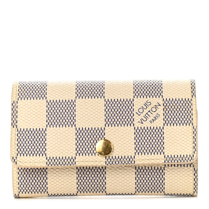 Louis Vuitton Damier Azur Multicles 6 Key Holder 1 of 8