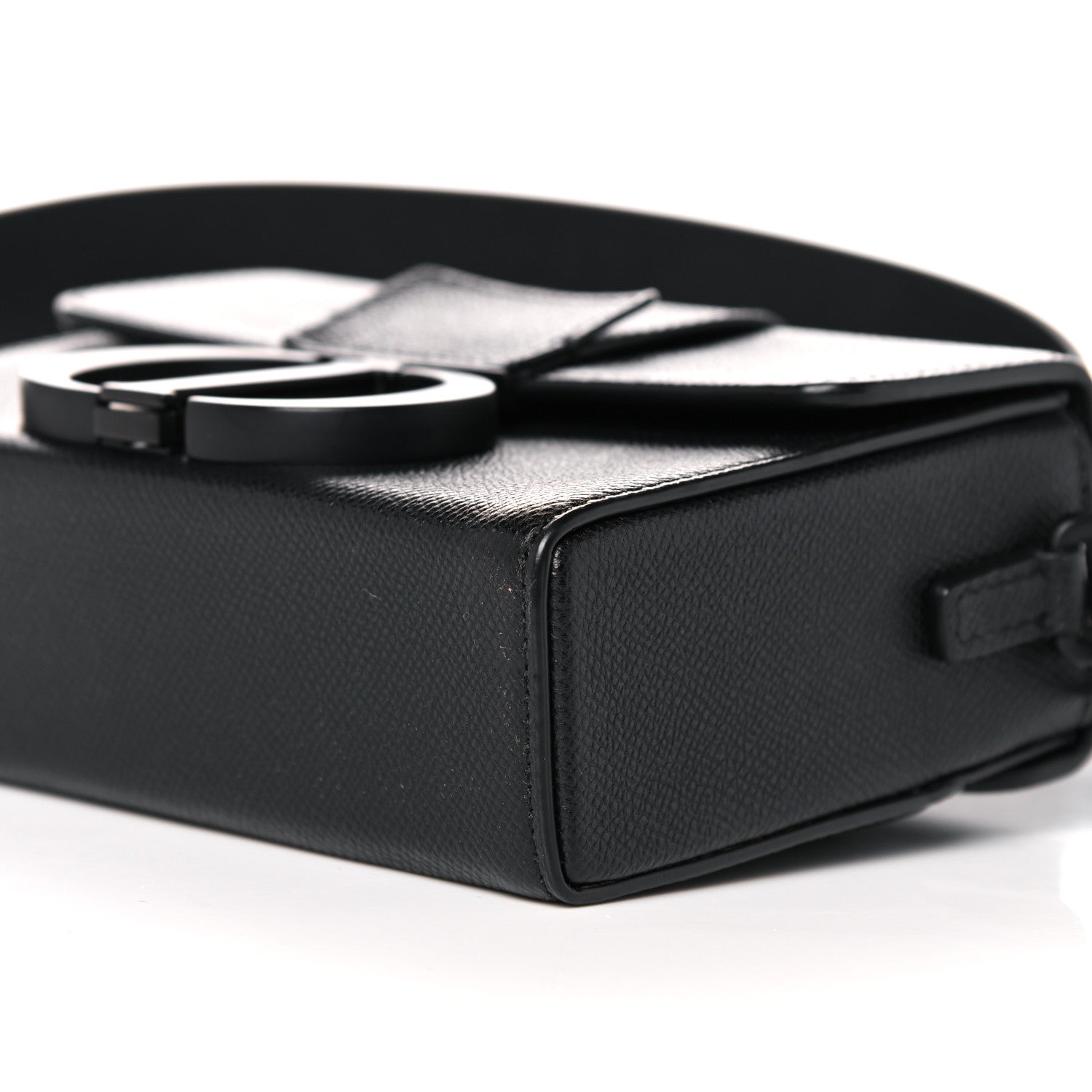 Christian Dior Ultra Matte Grained Calfskin 30 Montaigne Box Bag Black 12 of 12