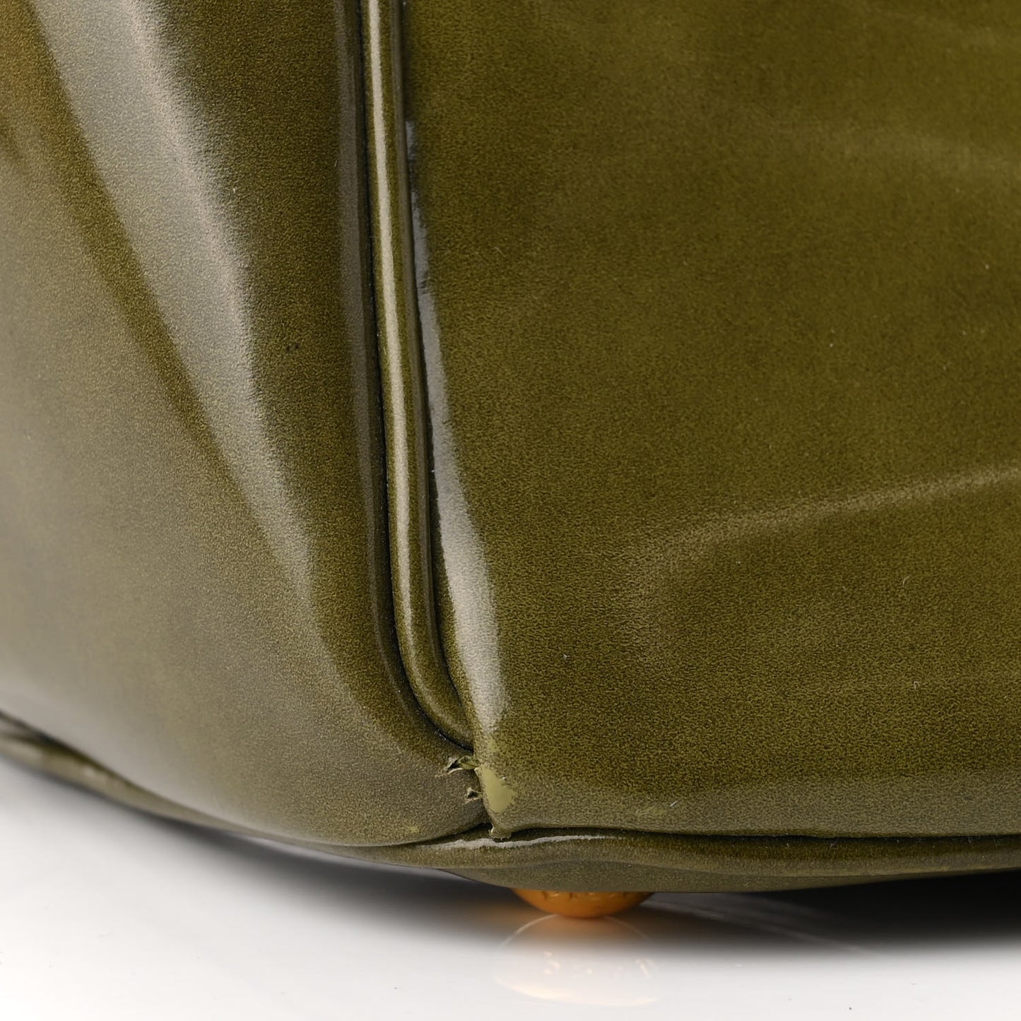 Spazzolato Large Galleria Double Zip Tote Militare Fume