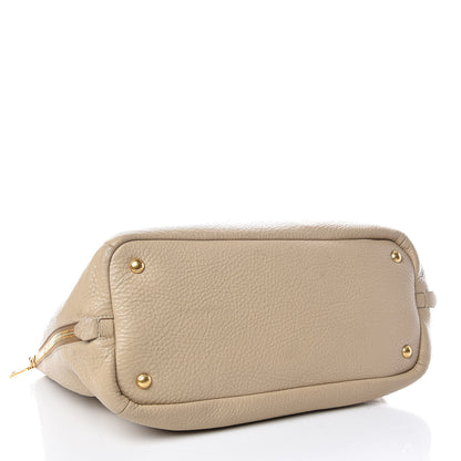 Prada Vitello Daino Side Zip Tote Sabbia 5 of 17