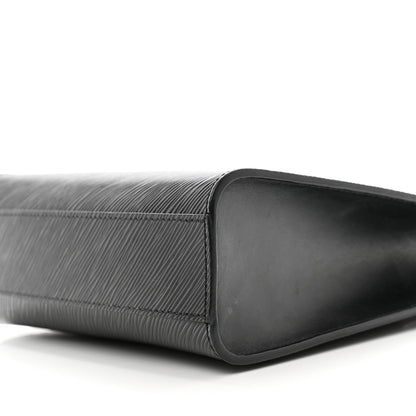 Louis Vuitton Epi Sac Plat BB Black 9 of 10