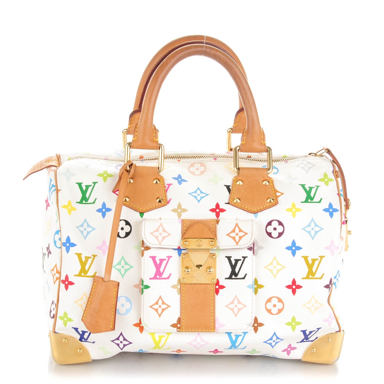 Louis Vuitton Monogram Multicolor Speedy 30 White 1 of 7