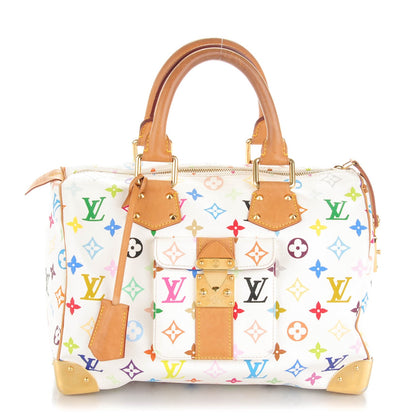 Louis Vuitton Monogram Multicolor Speedy 30 White 1 of 7