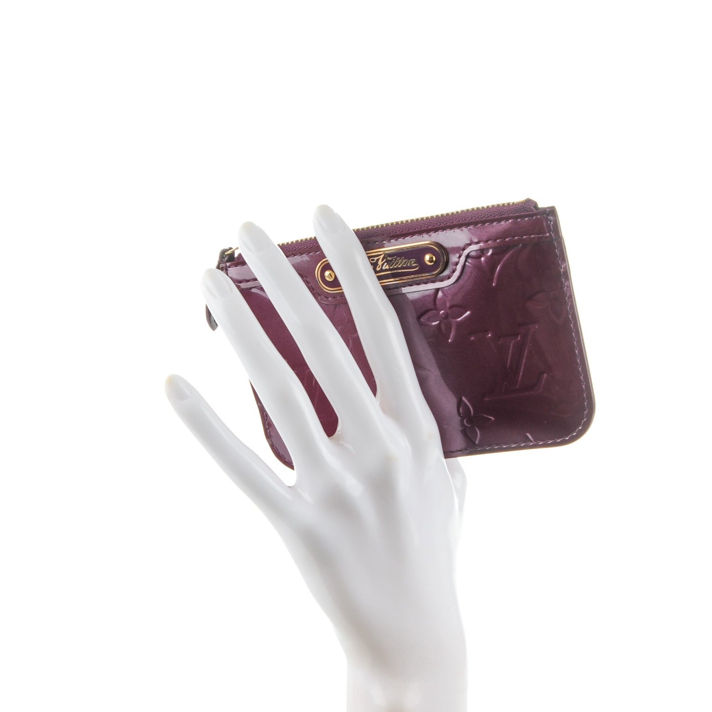 Vernis Key Pouch Violet