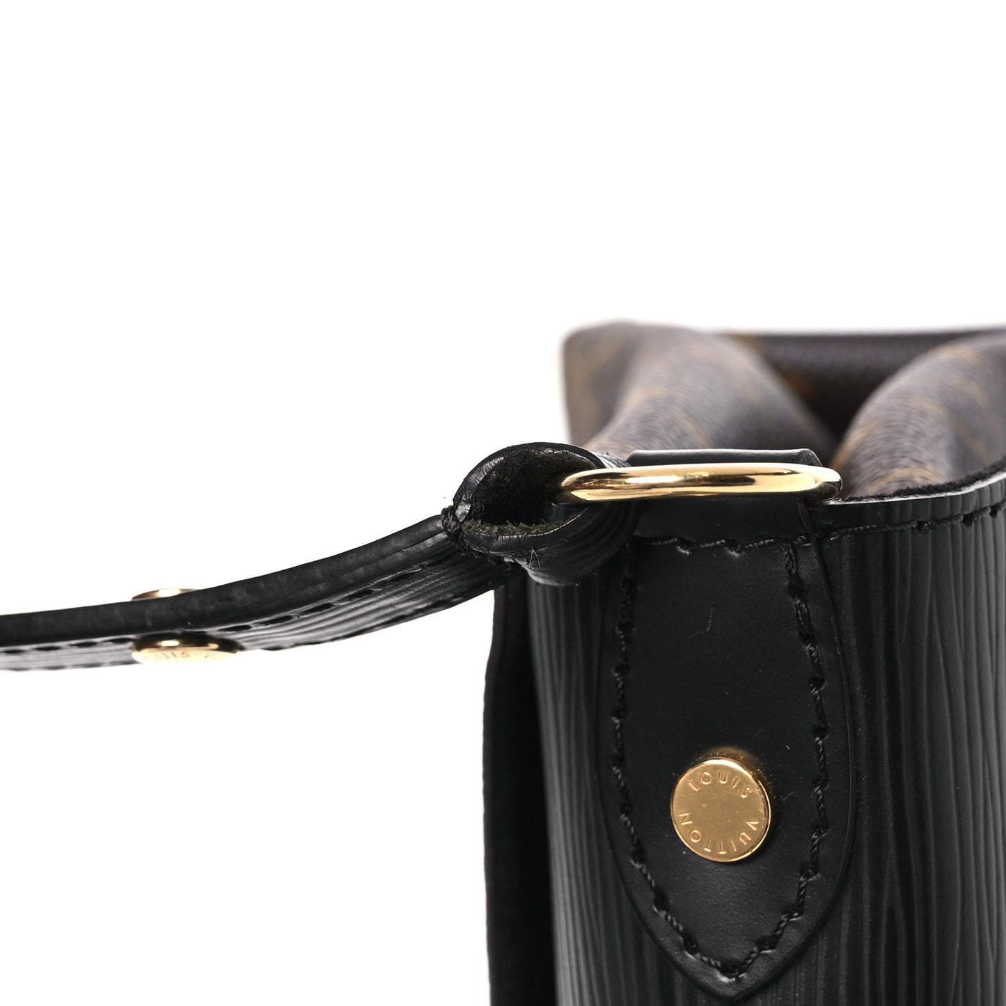 Epi Monogram Saint Michel Black