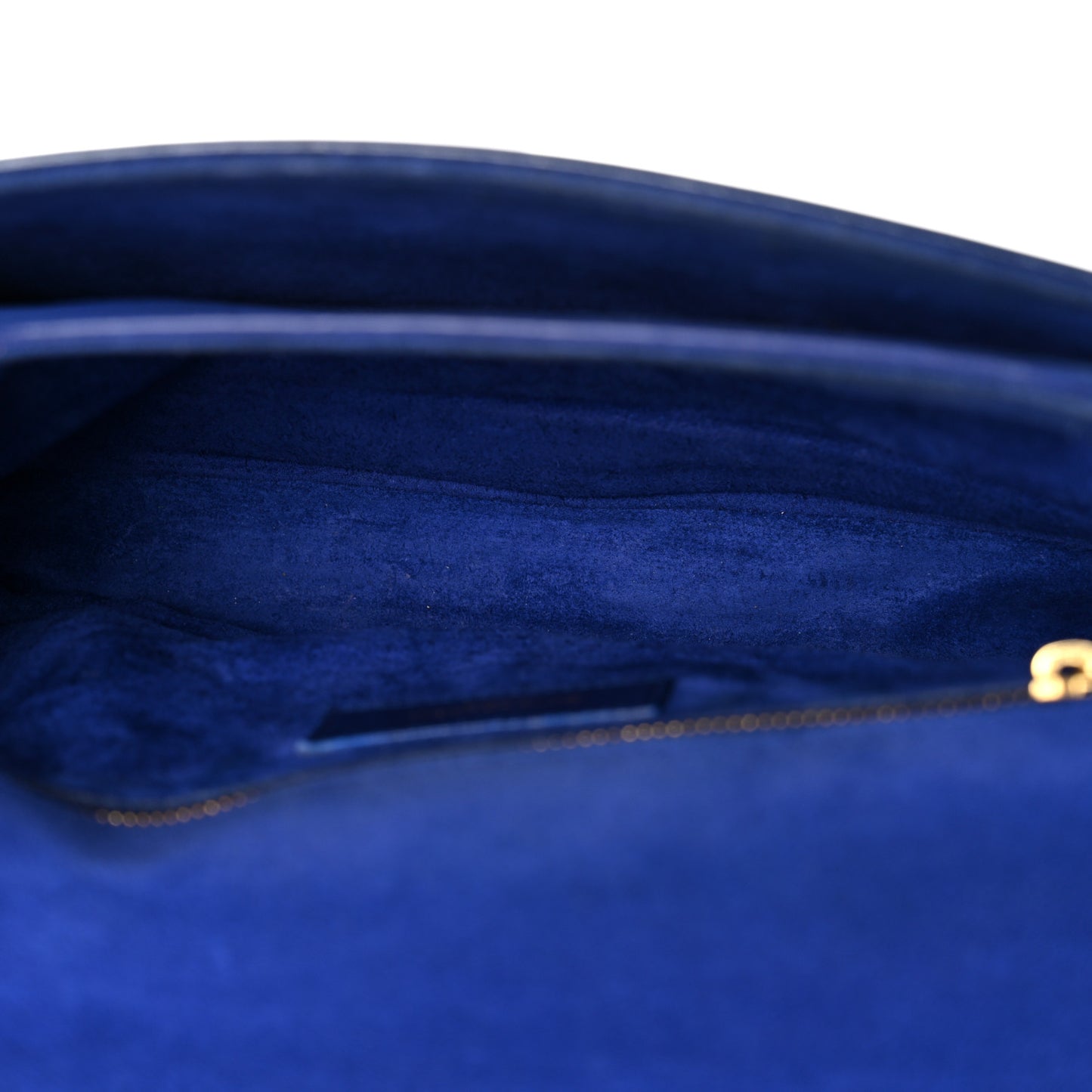 Calfskin Classic Y Satchel Royal Blue
