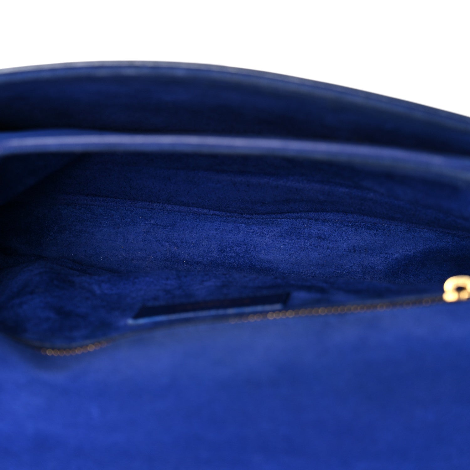 Saint Laurent Calfskin Classic Y Satchel Royal Blue 5 of 17