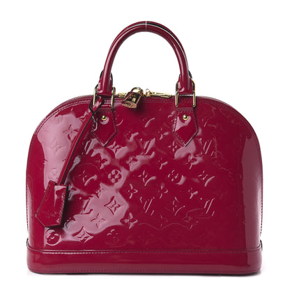 Louis Vuitton Vernis Alma PM Magenta 1 of 14