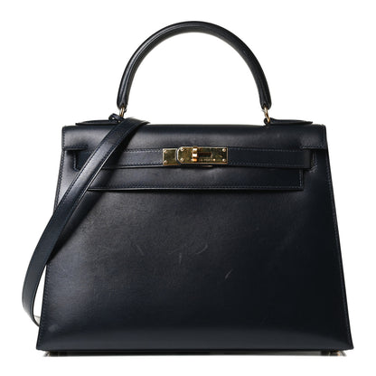 Hermes Box Kelly Sellier 28 Indigo 1 of 17