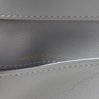 Chanel Caviar Quilted Compact Flap Wallet Grey 7 of 9