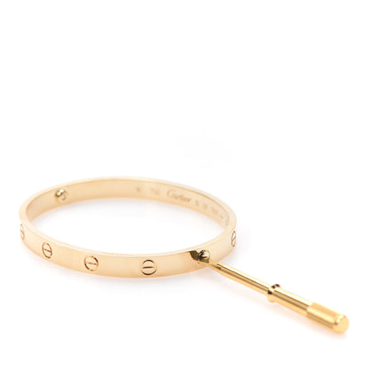 Cartier 18K Yellow Gold LOVE Bracelet 18 4 of 6
