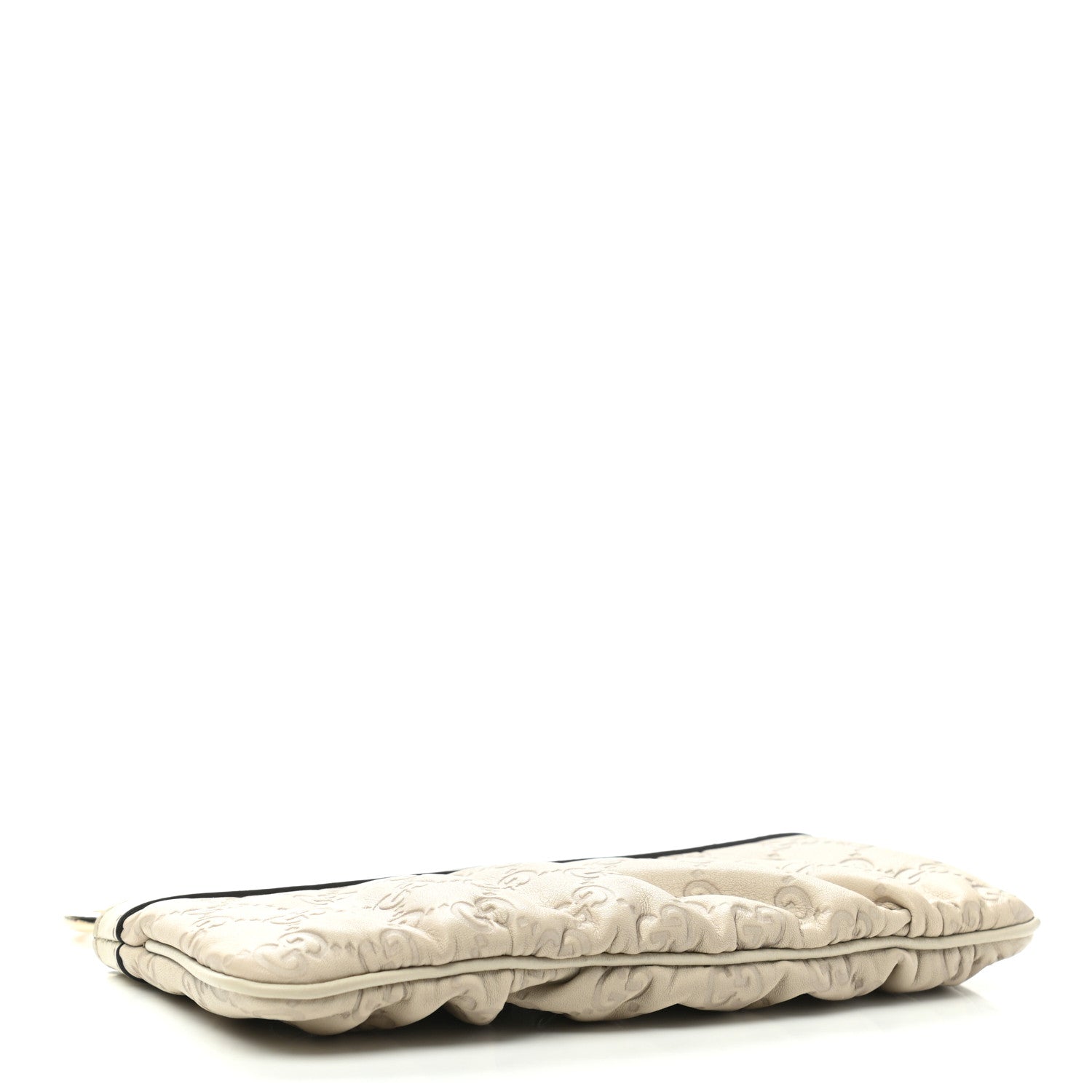 Gucci Guccissima New Britt Wristlet Off White 4 of 9