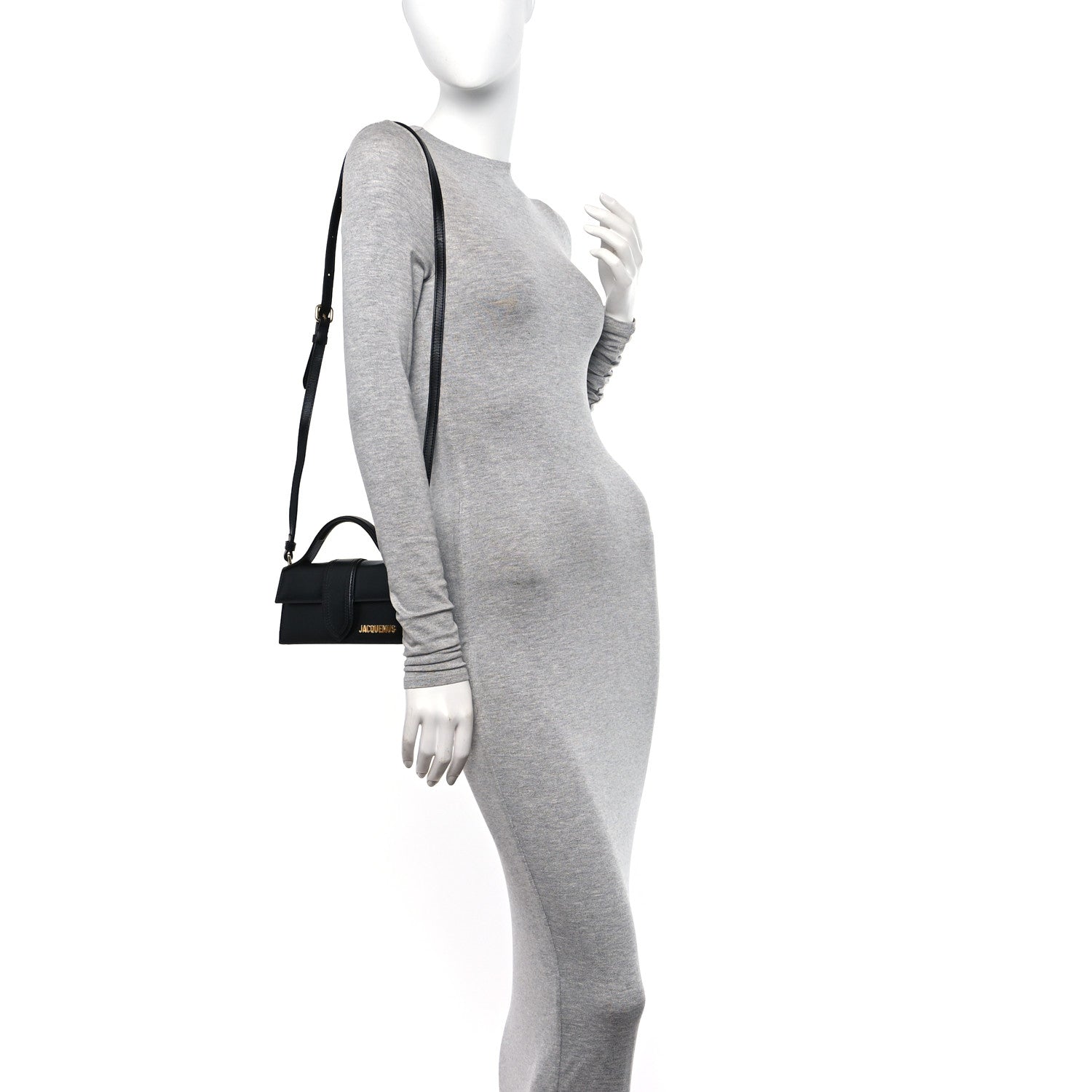 Jacquemus Smooth Calfskin Le Bambino Black 2 of 10