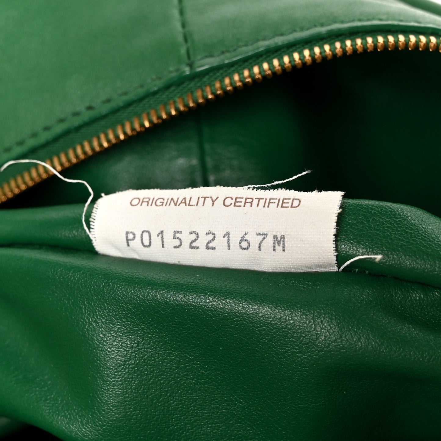 Nappa Mini Double Knot Bag Racing Green