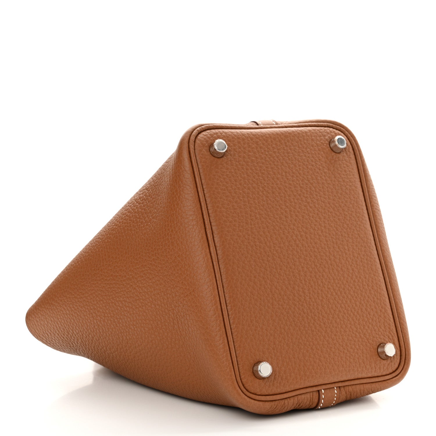 Hermes Taurillon Clemence Picotin Lock 18 PM Gold 4 of 11