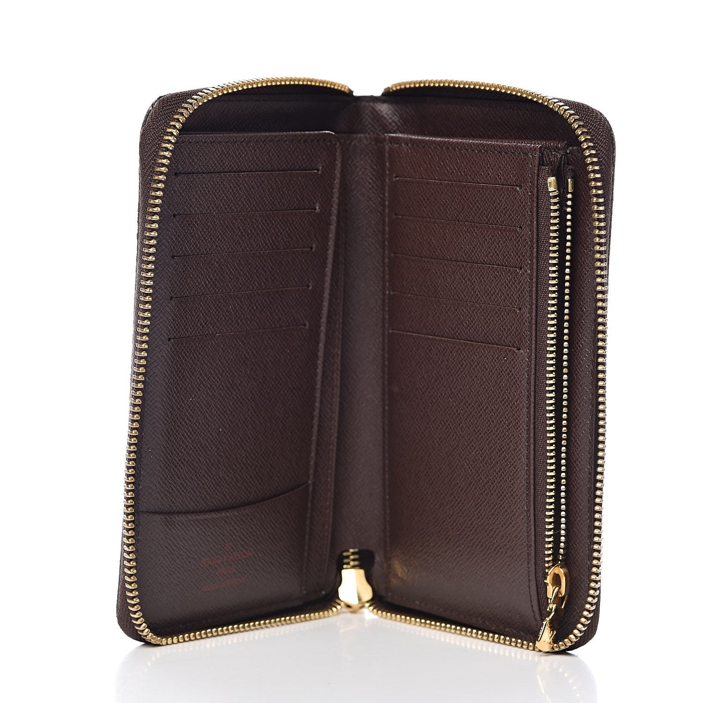 Damier Ebene Compact Zippy Wallet