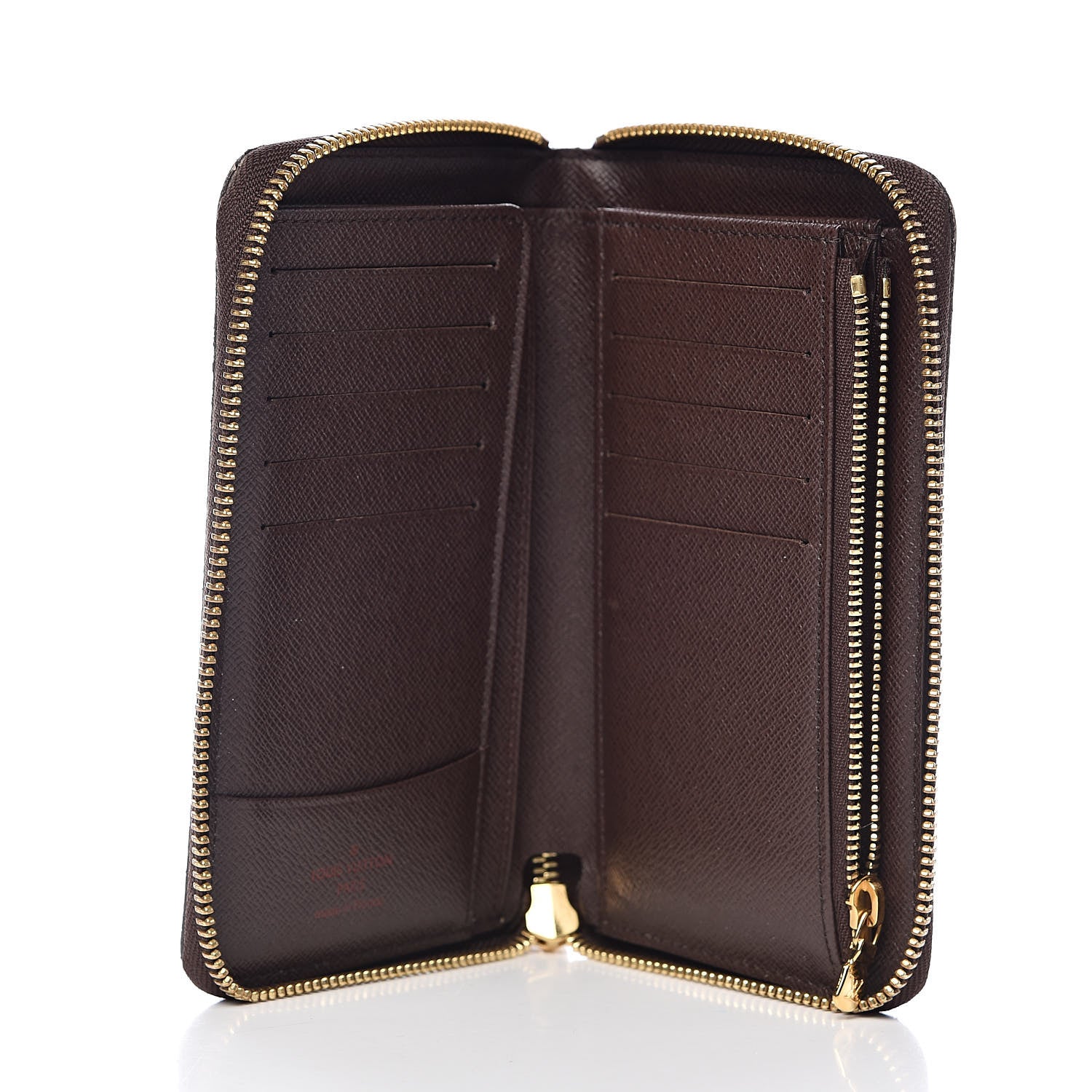 Louis Vuitton Damier Ebene Compact Zippy Wallet 5 of 8