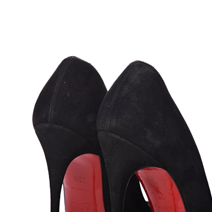Christian Louboutin Suede So Kate 120 Pumps 35.5 Black 8 of 16