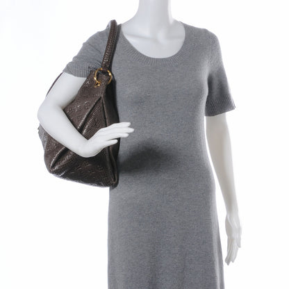 Louis Vuitton Python Embossed Monogram Artsy MM Gris 2 of 7