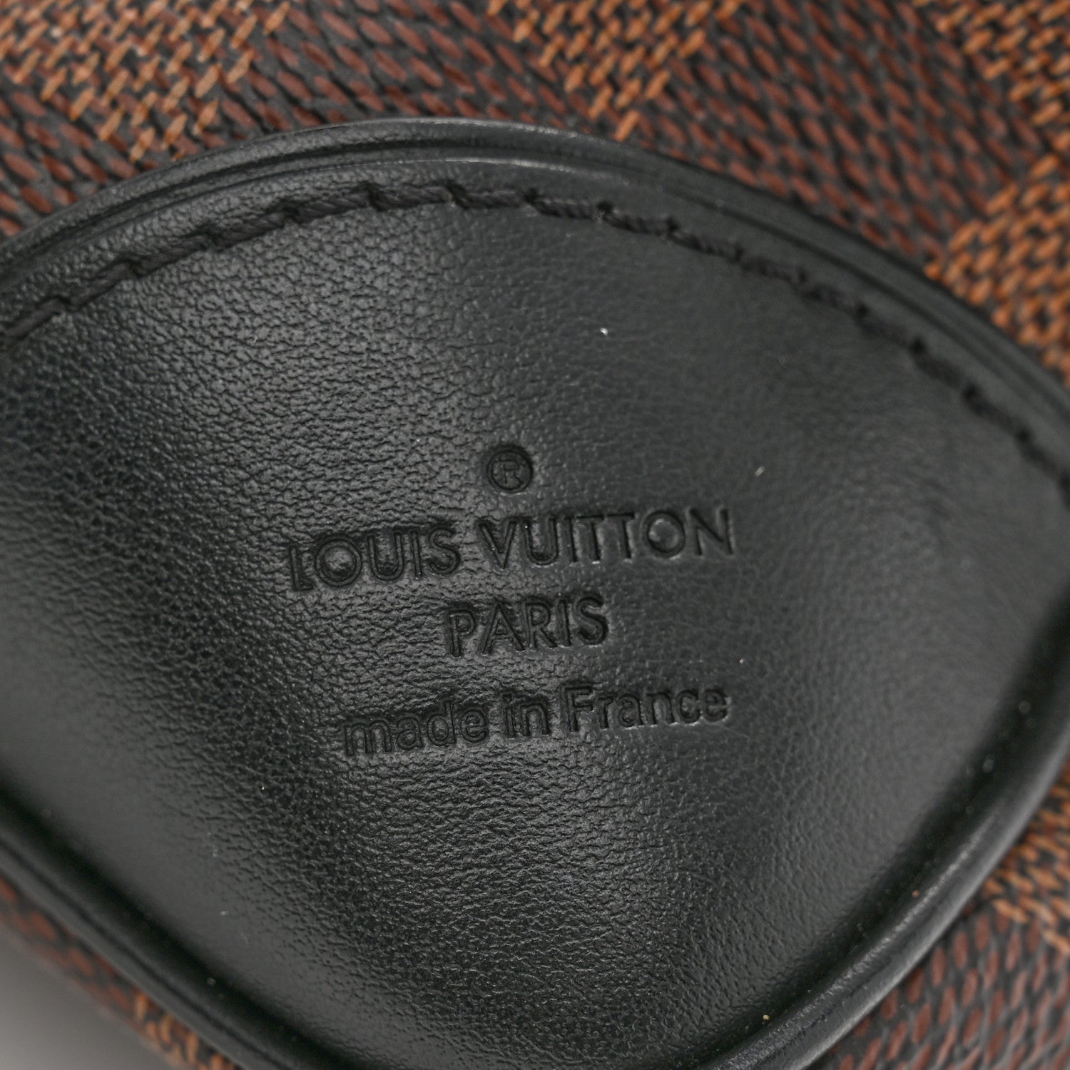 Louis Vuitton Damier Ebene Odeon PM Black 6 of 10