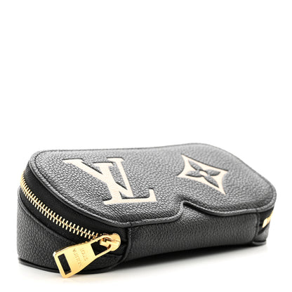 Louis Vuitton Empreinte Monogram Giant Sunglasses Pouch GM Black Beige 3 of 7