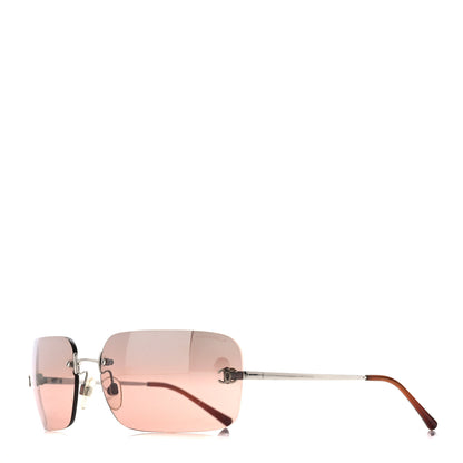 Chanel Metal CC Logo Sunglasses 4017 Brown 1 of 7