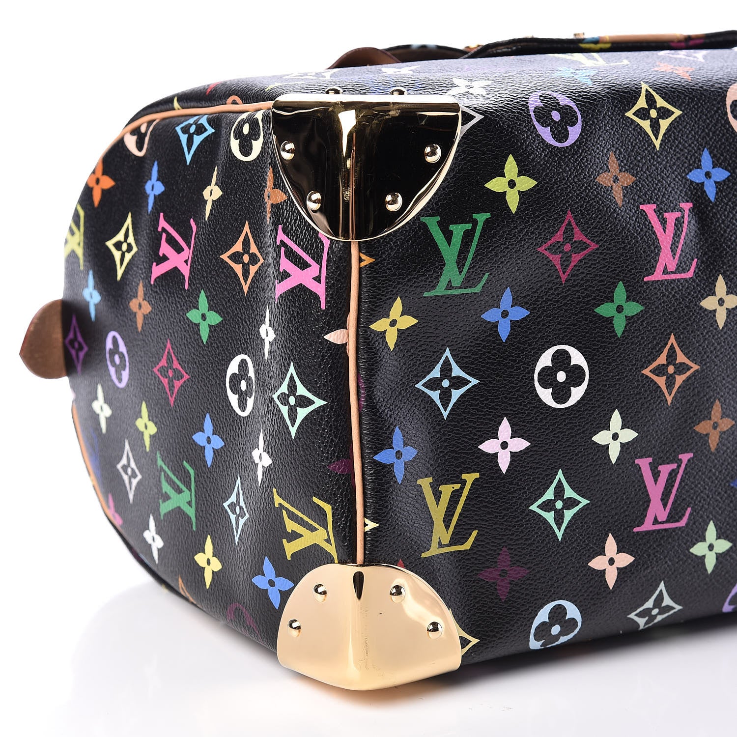 Louis Vuitton Monogram Multicolor Speedy 30 Black 8 of 9