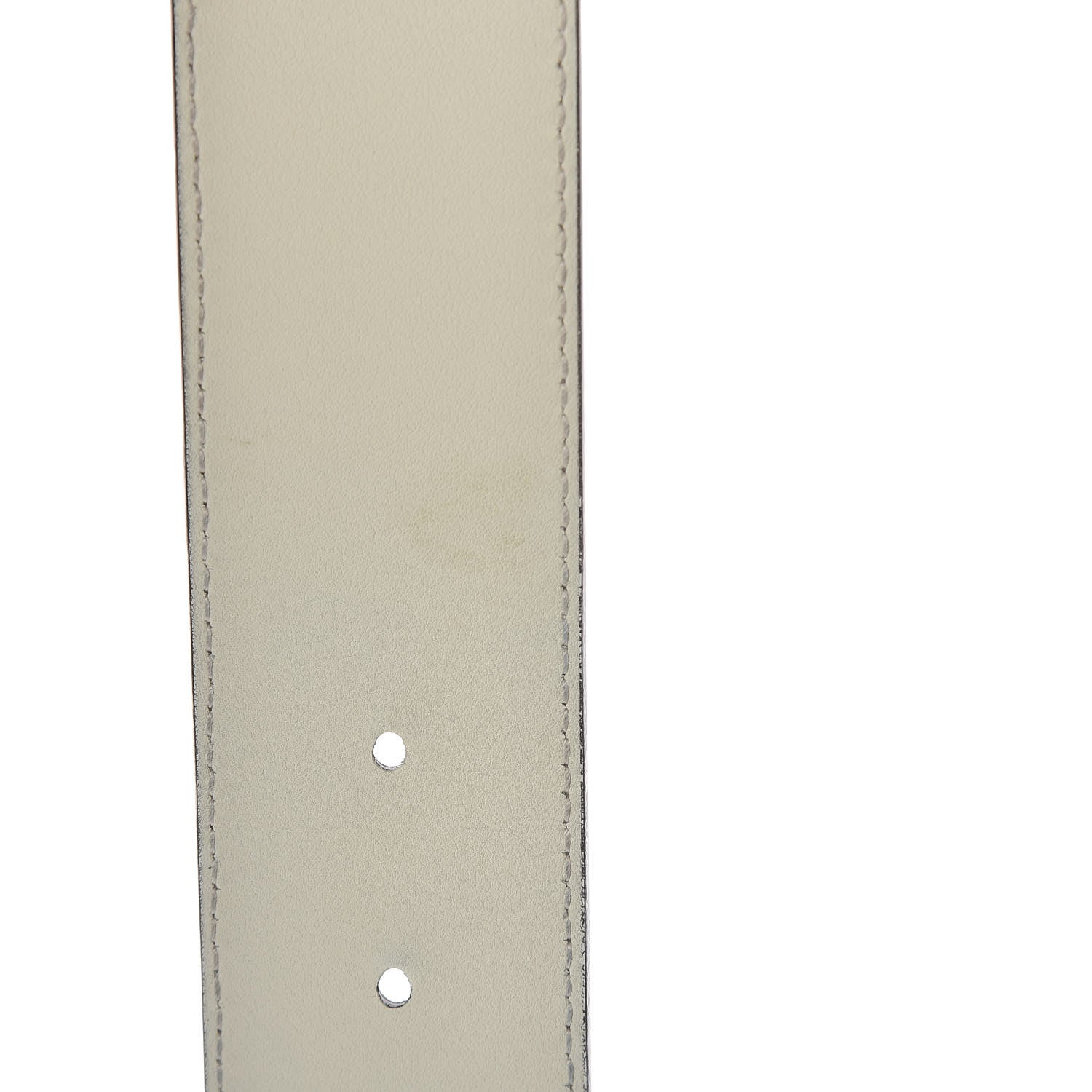 Gucci Calfskin Double G 40mm Belt 80 32 Mystic White 9 of 12