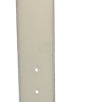 Gucci Calfskin Double G 40mm Belt 80 32 Mystic White 9 of 12
