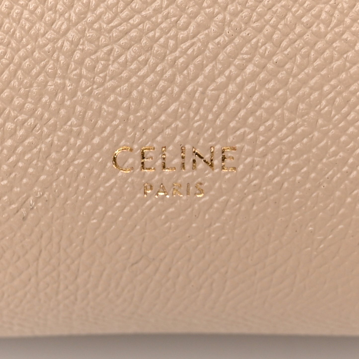 Grained Calfskin Nano Belt Bag Light Taupe
