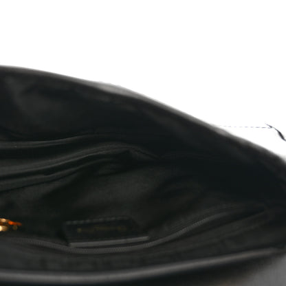 Christian Dior Shiny Goatskin  Saddle Bag Black 5 of 16