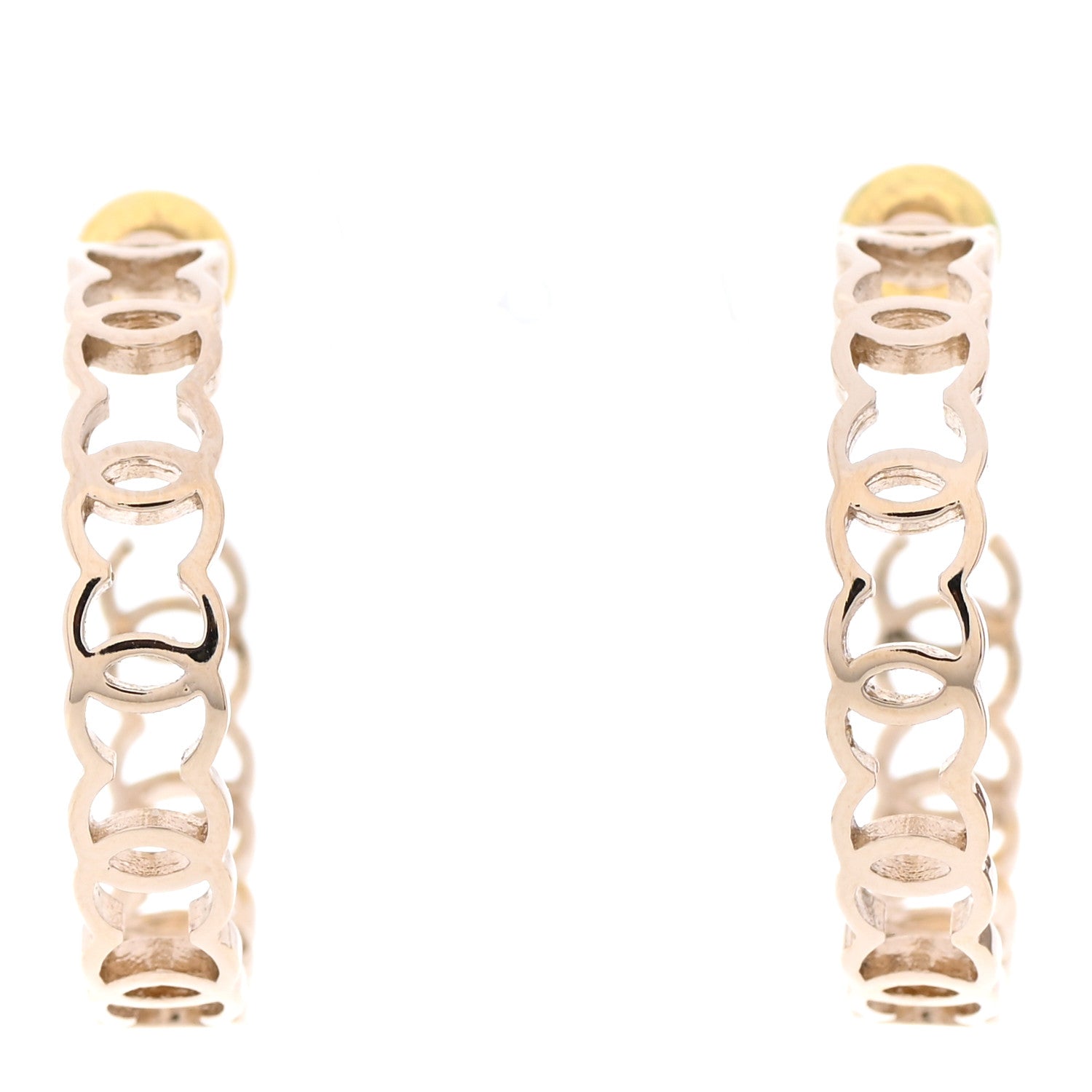 Chanel CC Hoop Earrings 1 of 5