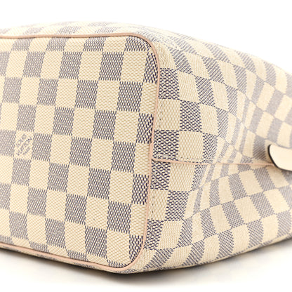Louis Vuitton Damier Azur Braided Neonoe BB Pink 9 of 15