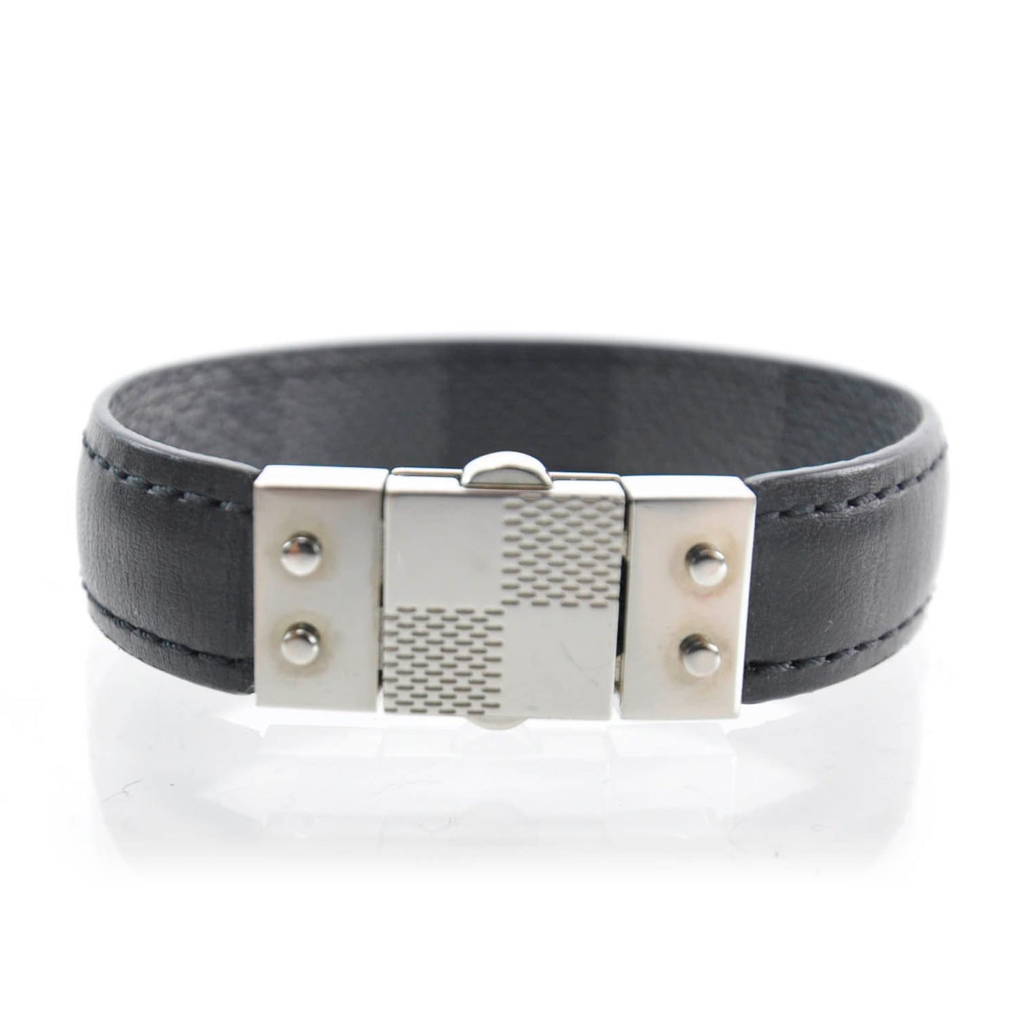 Damier Graphite Check It Reversible Bracelet