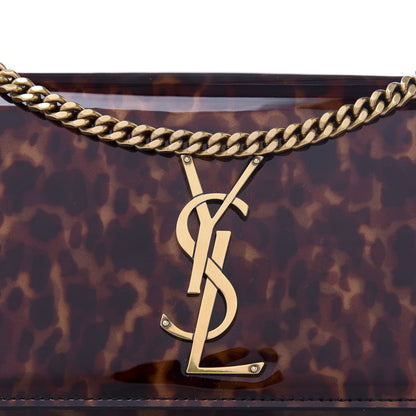 Saint Laurent Patent Small Monogram Kate Satchel Tortoiseshell 11 of 11