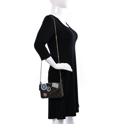 Louis Vuitton Monogram My LV World Tour Pochette Felicie Chain Wallet Rose Ballerine 2 of 10