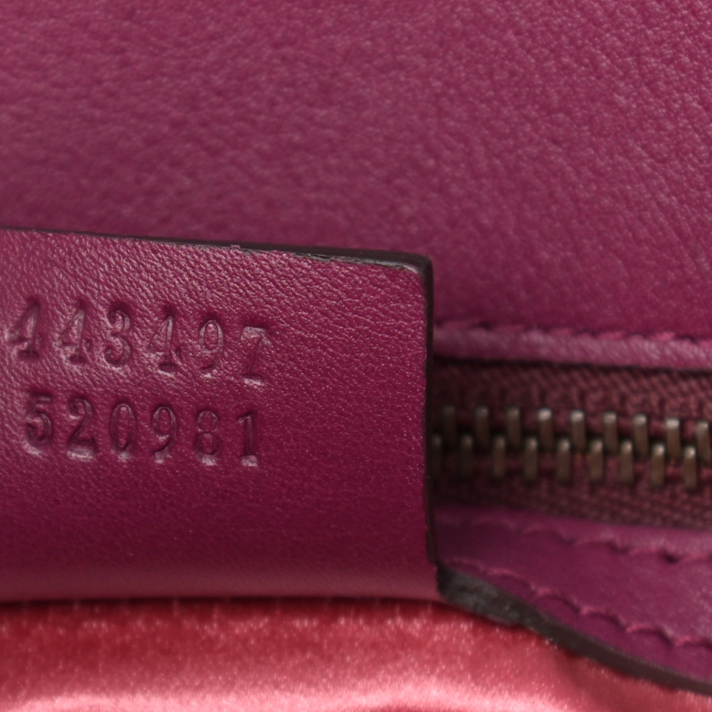 Velvet Matelasse Small GG Marmont Shoulder Bag Fuchsia Violet Cyclamen