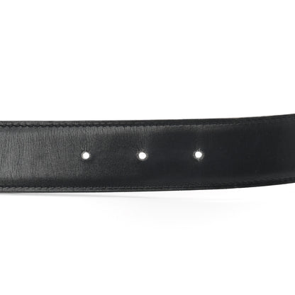 Hermes Box Chamonix 32mm H Belt 70 Black Bleu Marine 5 of 6