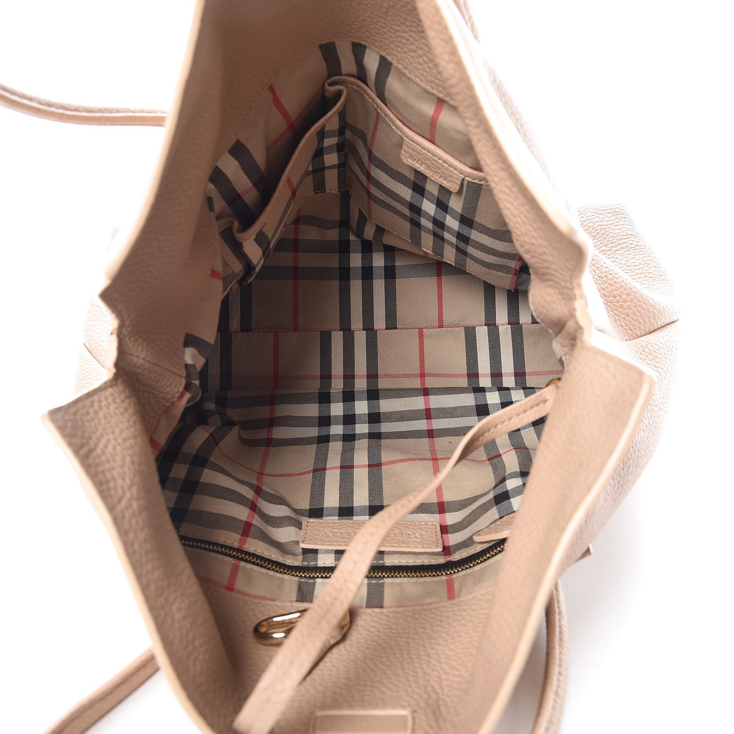 Burberry London Grainy Calfskin Medium Baynard Tote Light Nude 5 of 21