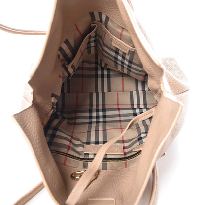 Burberry London Grainy Calfskin Medium Baynard Tote Light Nude 5 of 21